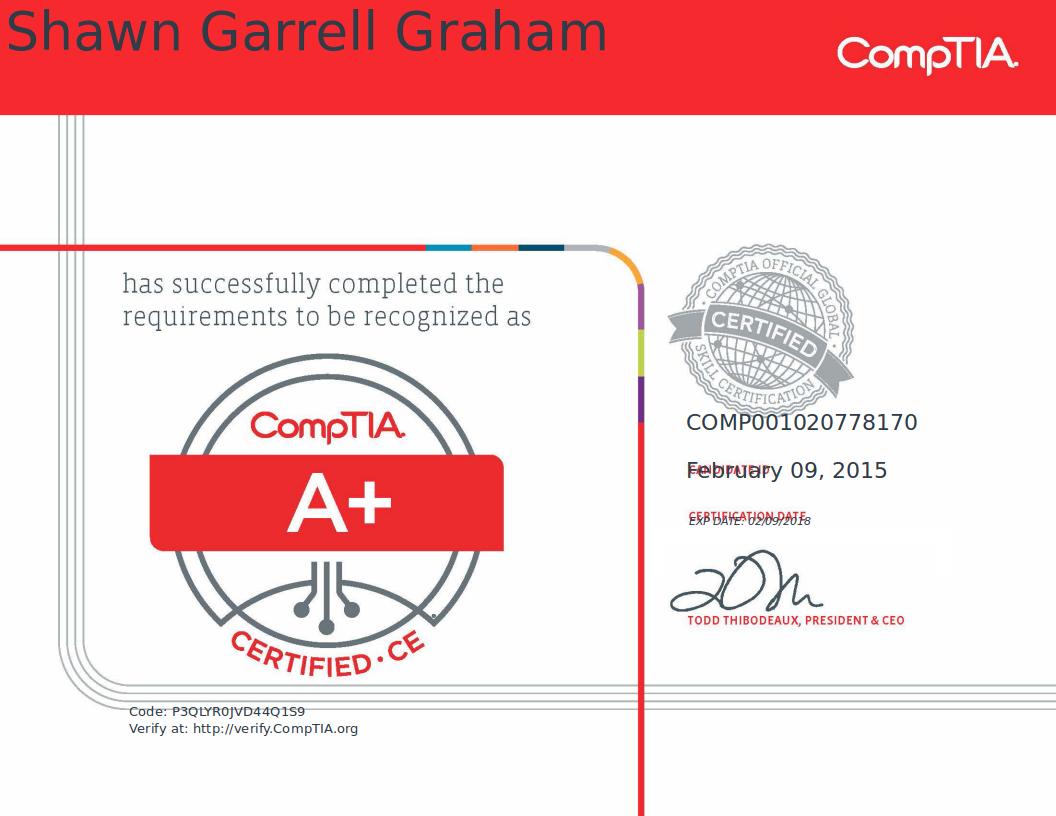 CompTIA A+